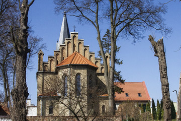 A sacral building – a church made of natural Bornholm tiles