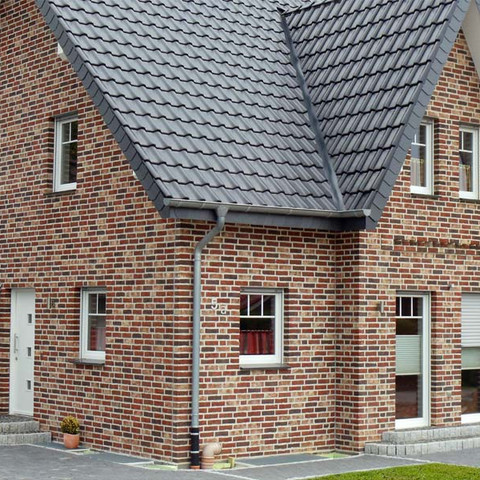 Single-family houses made of Dykbrand brick