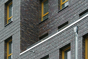 A residential building made of Oxford brick