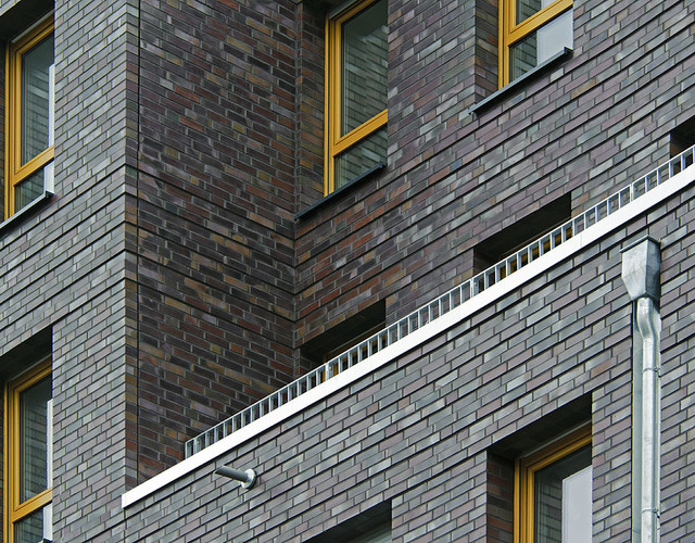 A residential building made of Oxford brick