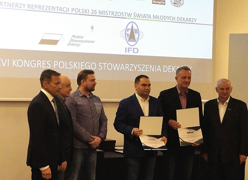 Special thanks from the Polish Roofers' Association