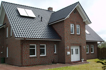 Single-family house made of Dornum brick