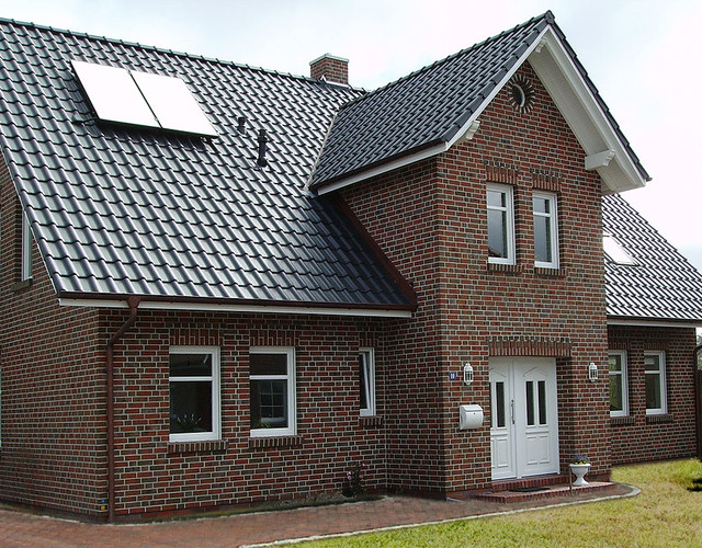 Single-family house made of Dornum brick