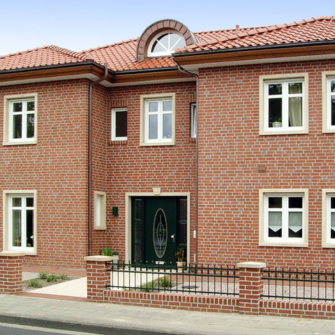 Single-family houses made of Wiesmoor brick