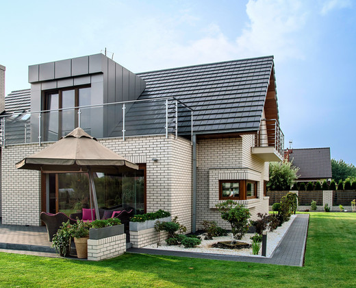 Unique and modern single-family home