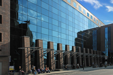 Galeria Dominikańska in Wrocław made of smooth Canberra and smooth Adelaide bricks