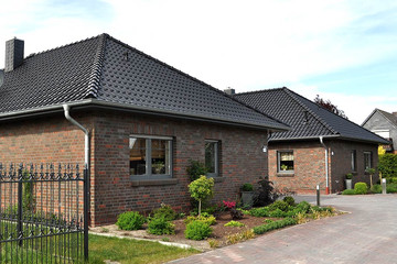 Houses made of East end brick