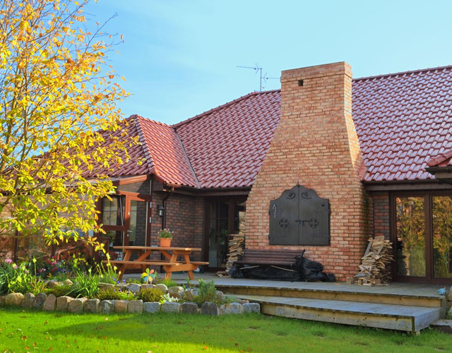 Single-family house made of Jever and Moorbrand yellow sandy shaded brick