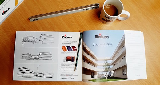 Architect's Sketchbook with the Röben brand 