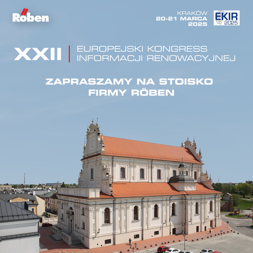 Röben na XXII Europejskim Kongresie Informacji Renowacyjnej